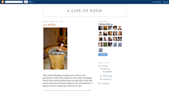 Desktop Screenshot of alifeoffood.blogspot.com