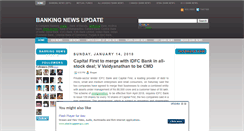 Desktop Screenshot of banking-news-update.blogspot.com