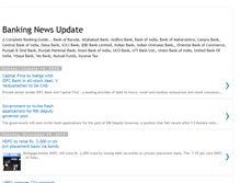 Tablet Screenshot of banking-news-update.blogspot.com
