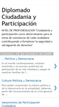 Mobile Screenshot of ciudadaniayparticipacin.blogspot.com