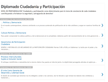 Tablet Screenshot of ciudadaniayparticipacin.blogspot.com