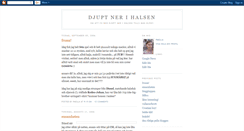 Desktop Screenshot of djuptnerihalsen.blogspot.com