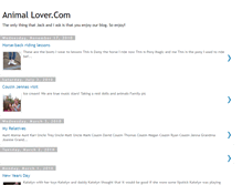 Tablet Screenshot of animallovercom.blogspot.com