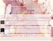 Tablet Screenshot of findingcontemporarydance.blogspot.com