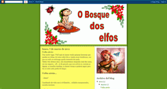 Desktop Screenshot of bosquedoselfos.blogspot.com