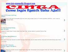 Tablet Screenshot of cinta-syamsudin.blogspot.com