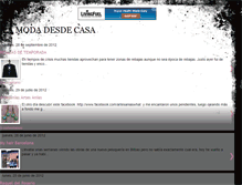 Tablet Screenshot of modadesdecasa.blogspot.com