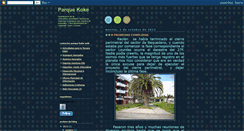 Desktop Screenshot of parquekoke.blogspot.com