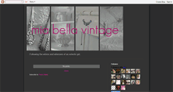 Desktop Screenshot of miabellavintage-miabellavintage.blogspot.com