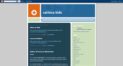 Desktop Screenshot of cariocakids.blogspot.com
