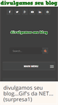 Mobile Screenshot of divulgamosseublog.blogspot.com