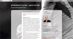 Desktop Screenshot of gibbsbarrister.blogspot.com