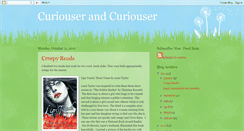 Desktop Screenshot of curiouserwonderlandchick.blogspot.com