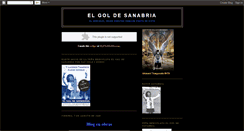 Desktop Screenshot of elgoldesanabria.blogspot.com