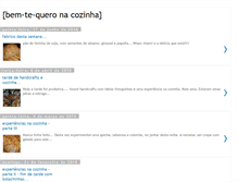 Tablet Screenshot of bem-te-quero-na-cozinha.blogspot.com
