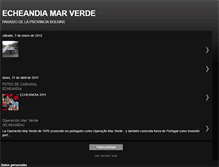 Tablet Screenshot of echeandiaverde.blogspot.com