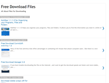 Tablet Screenshot of freedownload-files.blogspot.com