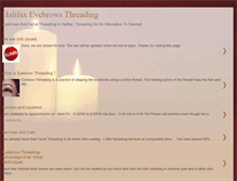 Tablet Screenshot of facialthreading.blogspot.com