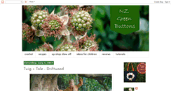 Desktop Screenshot of nzgreenbuttons.blogspot.com