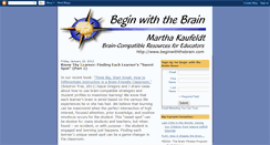 Desktop Screenshot of beginwiththebrain.blogspot.com