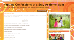 Desktop Screenshot of naptimeconfessionsofastay-at-homemom.blogspot.com