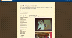 Desktop Screenshot of guy-and-judy.blogspot.com