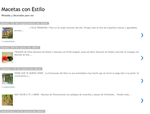 Tablet Screenshot of macetasconestilo1.blogspot.com