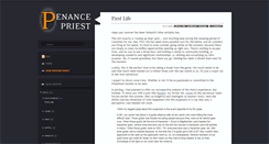 Desktop Screenshot of penancepriest.blogspot.com