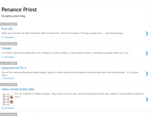 Tablet Screenshot of penancepriest.blogspot.com