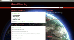 Desktop Screenshot of globalwarmingsm.blogspot.com