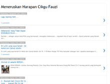 Tablet Screenshot of cikgufauzi.blogspot.com