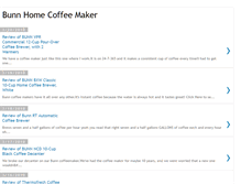 Tablet Screenshot of bunnhome-coffeemaker.blogspot.com