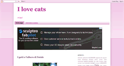 Desktop Screenshot of loveandcats.blogspot.com