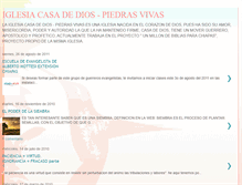 Tablet Screenshot of iglesiacasadedios-piedrasvivas.blogspot.com