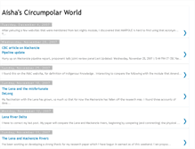 Tablet Screenshot of aishascircumpolarworld.blogspot.com