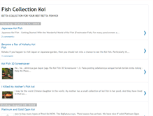 Tablet Screenshot of fishcollectionkoi.blogspot.com