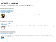 Tablet Screenshot of andinesia-journal.blogspot.com