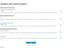 Tablet Screenshot of andrewthemovieking.blogspot.com