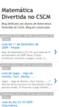 Mobile Screenshot of matematicadivertida-cscm.blogspot.com