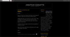 Desktop Screenshot of jonathancaouette.blogspot.com