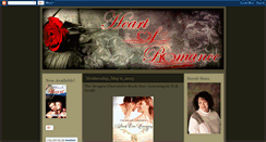 Desktop Screenshot of heart-of-romance.blogspot.com