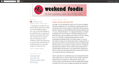 Desktop Screenshot of daweekendfoodie.blogspot.com
