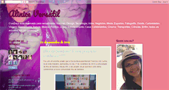 Desktop Screenshot of aliniceversatil.blogspot.com