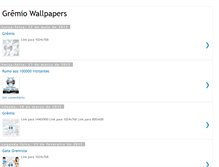 Tablet Screenshot of gremio-wallpapers.blogspot.com