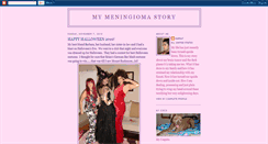 Desktop Screenshot of mymeningiomastory.blogspot.com
