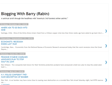 Tablet Screenshot of barryrabin.blogspot.com