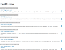 Tablet Screenshot of health1chow.blogspot.com