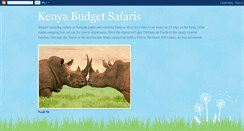 Desktop Screenshot of kenyacampingsafaris.blogspot.com