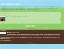 Tablet Screenshot of kenyacampingsafaris.blogspot.com