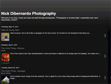 Tablet Screenshot of nickdibernardo.blogspot.com